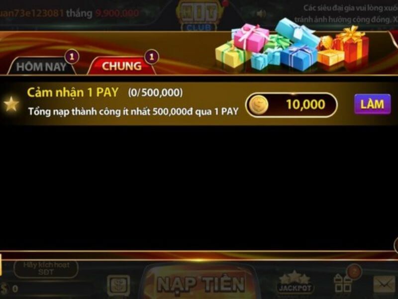 Khuyến mãi thú vị có tại cổng game